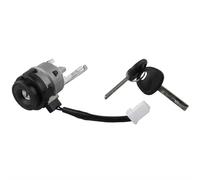Barillet de serrure allumage Cylindre De Serrure De Porte Avec 2 Clés, Compatible Avec HYUNDAI Pour ACCENT 2012 2013 2014 2015 2016 2017 819001RJ00 81900-1RJ00
