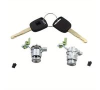Barillet de serrure allumage Cylindre De Serrure De Porte Compatible Avec CR-V 2002 2003 2004 2005 2006 72185S9A013 Ensemble De Cylindres De Serrure De Porte Gauche Et Droite