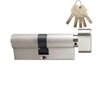 Barillet de Serrure Cylindres de serrure Standard commun, serrures à cylindre for portes d'entrée, serrure à cylindre de chambre à coucher, serrure de porte intérieure(90MM big)