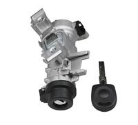 Barillet de Serrure de Porte avec contacteur d'allumage et clé (1 Jeu) Compatible avec Audi A1 (2010-2025), Audi A3 (2003-2025) et Audi Q3 (2011-2025) - Référence OEM : 1K0905851B