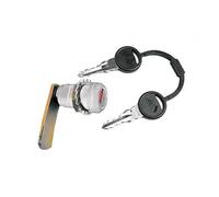 Barillet de serrure pour coffre à gaz & portillon rond blanc ZADI