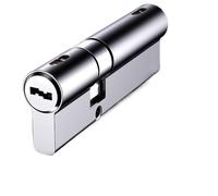 Barillet Porte D'EntréE Cylindre de serrure composé CARE CACHÉ CACHE 11MM TROIS NIVELLES DE MACHINE 4 POST POPIÈRE 40 UNIBOPIE COTEUR ANTI VIOLENCE(65mm 32.5mm-32.5mm)