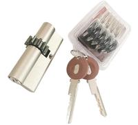 Barillet Porte D'entrée,Serrure Porte D'entrée Cylindre de serrure à 11 dents, serrure de porte antivol, cylindre de serrure de porte extérieure, cylindre de serrure à 11 dents, serrure à 11 engrenage