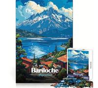 Bariloche, Argentine Paysage Puzzle pour Adolescents 1000 pièces Stimule la mémoire et Le Plaisir Cadeau Symbolique (50x75cm)