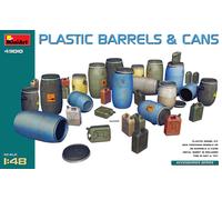 Barils Et Bidons En Plastique 1:48 Kit De Modèle En Plastique MINIART