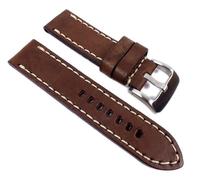 Barington Bracelet Montre 22mm Style Pilote Cuir Brun 22831S