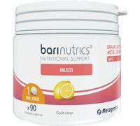 BariNutrics Multi Complément Alimentaire Goût Citron 90 Comprimés À Mâcher