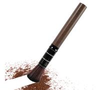 Barista Brosse de nettoyage pour moulin à café, brosse de nettoyage, accessoire de machine à café, avec manche en bois, outil à café pour barista 19 cm