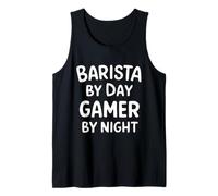 Barista by Day Gamer by Night Débardeur