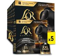 Barista Café-50 Capsules Ristretto Intensité 11-Compatibles Barista (lot de 5 x 10 Capsules)