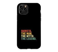 Barista Man Myth Legend Latte Art Barista Café Coque pour iPhone 11 Pro