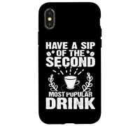 Barista : prenez une gorgée de la deuxième boisson la plus populaire Coque pour iPhone X/XS