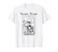 Barista Siempre Antifascista Fall Fascism Halloween Resist T-Shirt