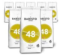 Baristo 48° TOP - Torréfaction lumineuse et particulièrement douce - Grillé de manière durable en Autriche - grains de café entiers, 8 x 1000 g