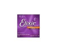 Elixir – Jeu de cordes pour guitare acoustique Baritone 11306 – Bronze 80/20 NANOWEB .016-.070