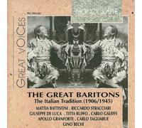 Baritones: Italian Tradition