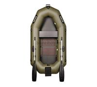BARK B-220 B-220C 2.2m 220cm Bateau pneumatique pour 1 Personne Bateau Gonflable Bateau de pêche Bateau pneumatique avec Plancher Lattes Tableau arrière pour Moteur électrique Version Professionnelle