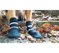 Bark Brite Toutes Les Bottes De Chien Protecteur Temps Néoprène avec Patte Straps- Réfléchissante (XL (4X3.75) dans.) Voyage Étui À Fermeture Éclair Inclus