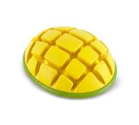 Bark Go Mango Tough Squeaky Rubber Dog Toy for Large Dogs - Candy-Scented, Durable Design for Long-Lasting, Squeaky Fun