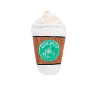 BARK Jouet pour Chien Tasse de BARK Rôti Jouet Couineur en Peluche pour Chiens Tasse de Café Cappuccino