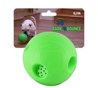Bark N Bounce: La Balle Interactive pour Chien Qui rebondit et Rire, Engager l'instinct Naturel de Votre Chien | Small/Medium 9,5 cm | Chiens 13,6 kg et Moins