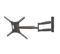 Barkan Longueur 102cm Support TV Mural pour écrans 13-86 Pouces, Inclinable et orientable, Mouvement Complet, Poids Max. 60Kg, Extra Extensible, pour LED OLED LCD, jusqu'à VESA 600x400