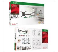 Barkan Mounting Systems BM443XL support pour téléviseur 83" Noir