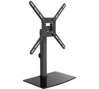 Barkan Support TV sur socle 29''–56'' (74–142 cm) pour TV plat et incurvé Noir – Garantie à vie