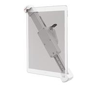 Barkan Support Mural Fixe pour Tablette de 22,1 à 30,5 cm, verrouillable, antivol jusqu'à 1,4 kg, Blanc et Argent.