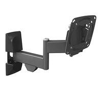 Barkan Support TV/Écran PC Mural pour écrans 13-29 Pouces, Inclinable et orientable, Mouvement Complet, Poids Max. 15Kg, certifié UL, pour LED OLED LCD, jusqu'à VESA 100x100