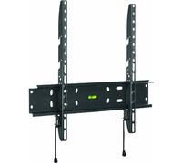Barkan Support TV Mural pour écrans 19-65 Pouces, Fixe, Plats & incurvés ecran, Poids Max. 50Kg, pour LED OLED LCD, jusqu'à VESA 400x400