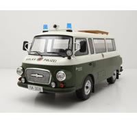 Barkas B 1000 Police Nationale 1965 Vert Modèle de Voiture Blanc 1:18 MCG