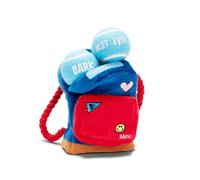 Barkbox 2 en 1 jouet interactif pour chiens en peluche - Rip and Revery Toy pour chiens et chiots - stimulant les jouets de compagnie grin ants |