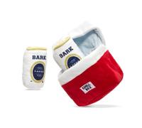 Barkbox 2 in 1 Interactive Plush Dog Toy - Rip and Reveal Toy for Dogs and Puppies - Stimulating Squeaky Pet Toys | Small, Camping Hero