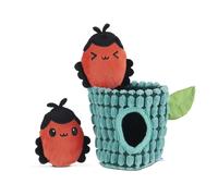 Barkbox bao & bab peluche jouet multi-parties amusant pour et parfait pour les races de temps de jeu interactif X-Small