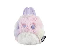 Barkbox Bark Super Chewer Hippi Hopper Dog Toy, Plush-Covered Rubber, Grey Hare Design, Medium/Large