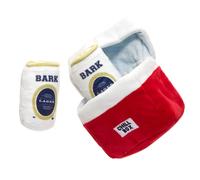Barkbox Jouet interactif 2 en 1 en peluche pour chien Jouet dchirer et rvler pour chiens et chiots Jouets grinants stimulants pour an