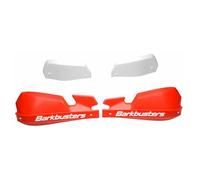 Barkbusters Coques de protège-mains VPS MX rouge/déflecteur blanc, noir