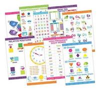 Barker Creek Early Learning Essentials, Nine Poster Set (BC-1886) G