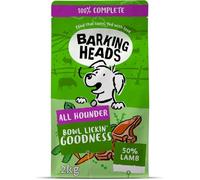 Barking Heads - Alimentation sèche pour chien - Chop Lickin' Lamb - 100% naturelle, agneau engraissé aux herbes, sans saveurs artificielles, important pour la santé des articulations, 2 kg