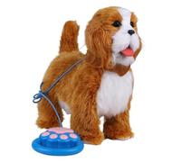 Barking Robot Puppy Electronic Walking Barking Pet, Peluche Robotic Puppy | Companion d'animaux réalistes pour, Filles, Adultes | Home Play, Birthday Party, Nursery, Gift, Interactive Fun, Pet