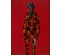 Barkley L Hendricks Blood Donald Formey 1975 Impression sur toile sur cadre en bois