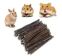 Barley Ears 300 g Bâtonnets de Pomme Naturelle, Jouets à Mâcher pour Lapin, Bâtons à Mâcher pour Hamster, Jouets de Meulage de Dents, Bâtons à Mâcher pour Lapin, Cochon d'Inde, Hamster, Chinchilla