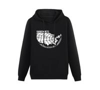 BARLOTUS Bridges Death STRANDING Men's Hoodies Graphic Pullover Sweatshirts Unisex Black Printed Hooded XL