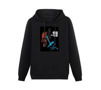 BARLOTUS Bruce and Springsteen Bruce and Springsteen Men's Hoodies Graphic Pullover Sweatshirts Unisex Black Printed Hooded 3XL