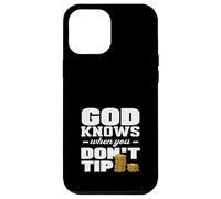 Barman, Dieu Sait Quand Vous ne Donnez Pas de pourboire Coque pour iPhone 12 Pro Max
