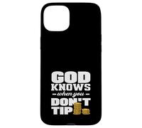Barman, Dieu Sait Quand Vous ne Donnez Pas de pourboire Coque pour iPhone 15 Plus