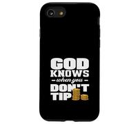 Barman, Dieu Sait Quand Vous ne Donnez Pas de pourboire Coque pour iPhone SE (2020) / 7/8