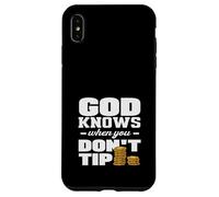 Barman, Dieu Sait Quand Vous ne Donnez Pas de pourboire Coque pour iPhone XS Max