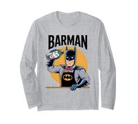 Barman Hero Parodie Party Outfit Barman Drôle Barman Boisson Manche Longue